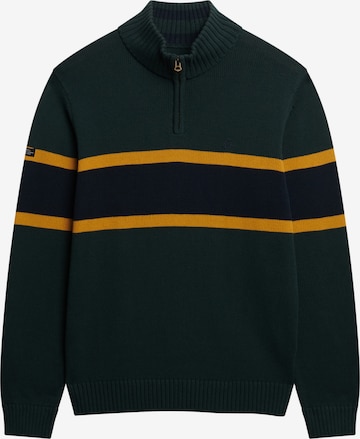Superdry Trui in Groen: voorkant
