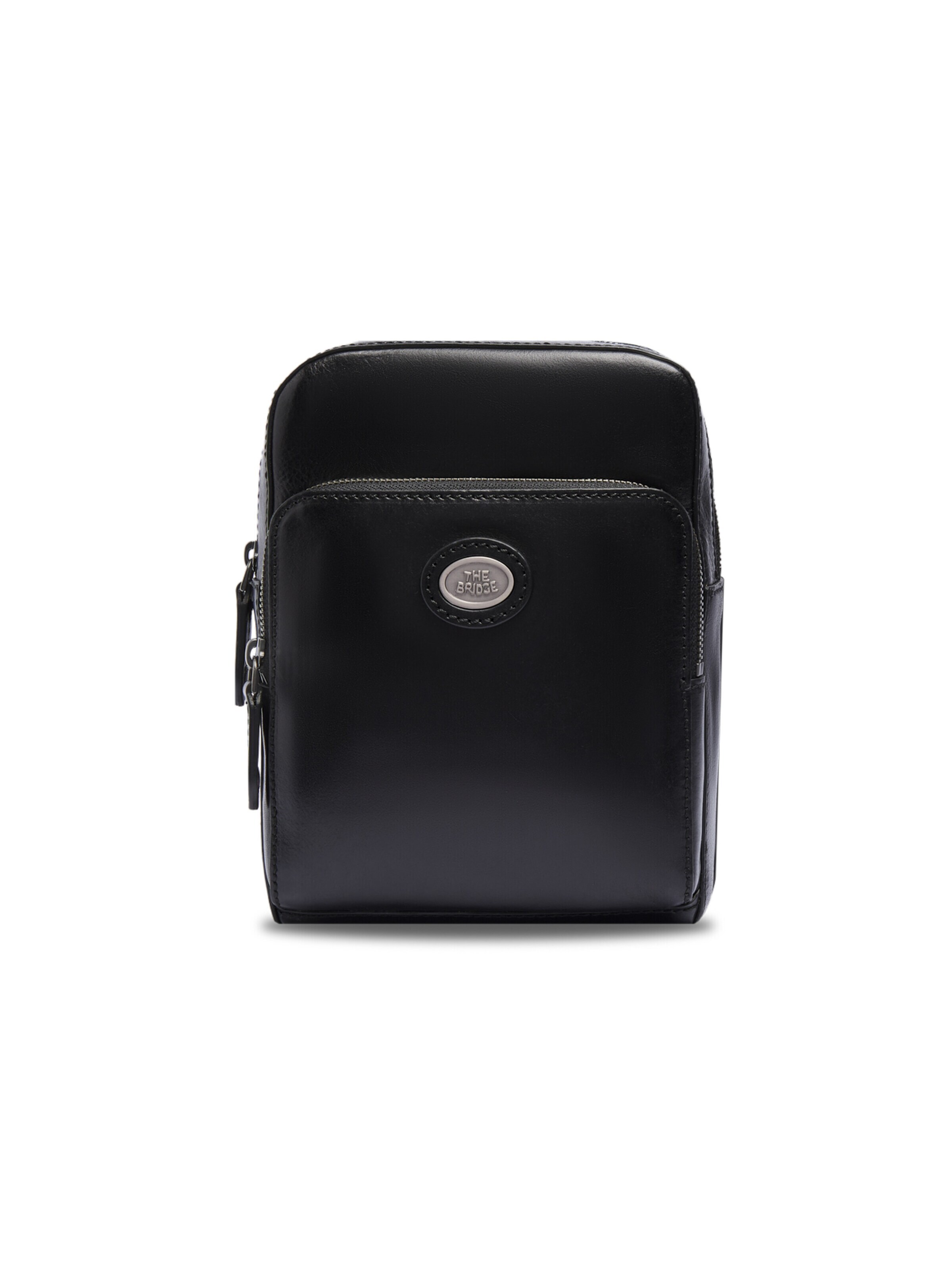 The Bridge Crossbody bag in Black: front