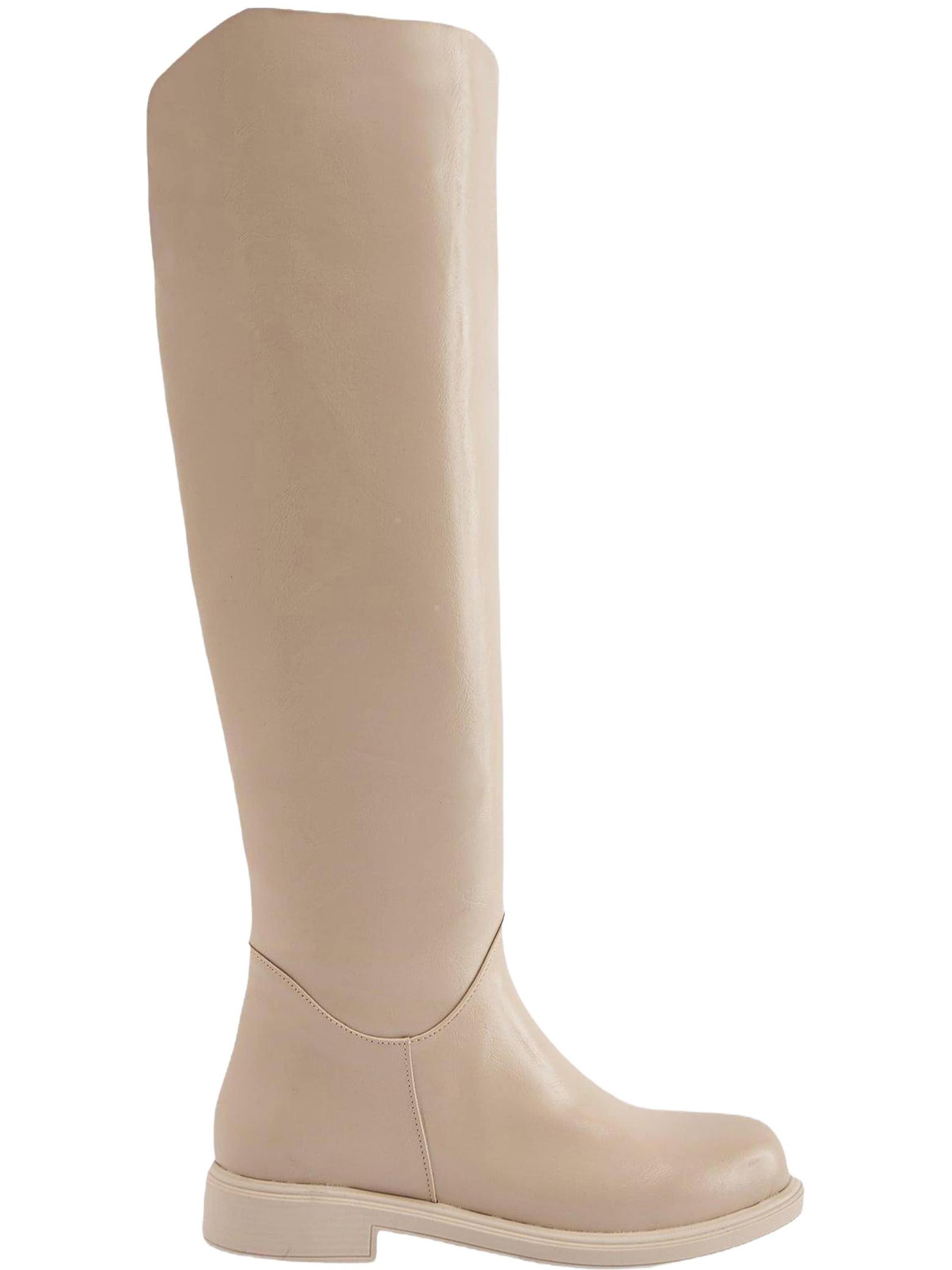 Limoya Boots 'Henni' in Beige: voorkant