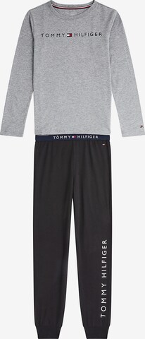 Pyjama Tommy Hilfiger Underwear en gris : devant