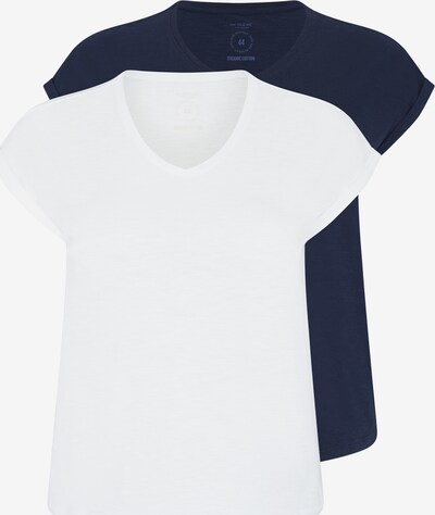 MY TRUE ME Shirt in de kleur Navy / Wit, Productweergave