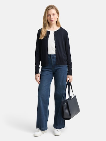 TOM TAILOR Knit cardigan in Blue