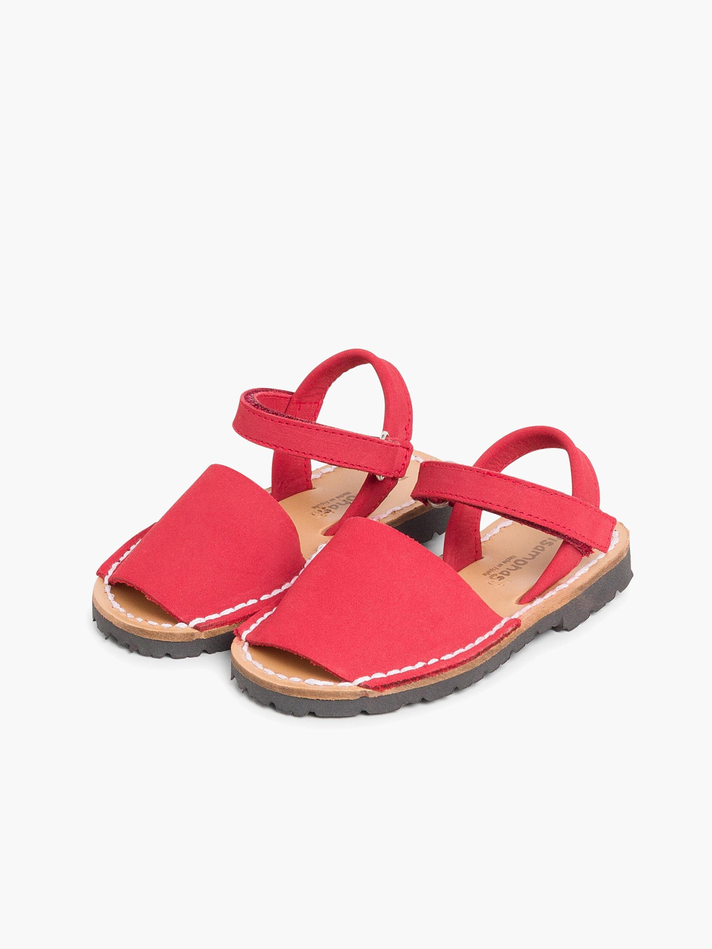 Sandales Pisamonas en rouge