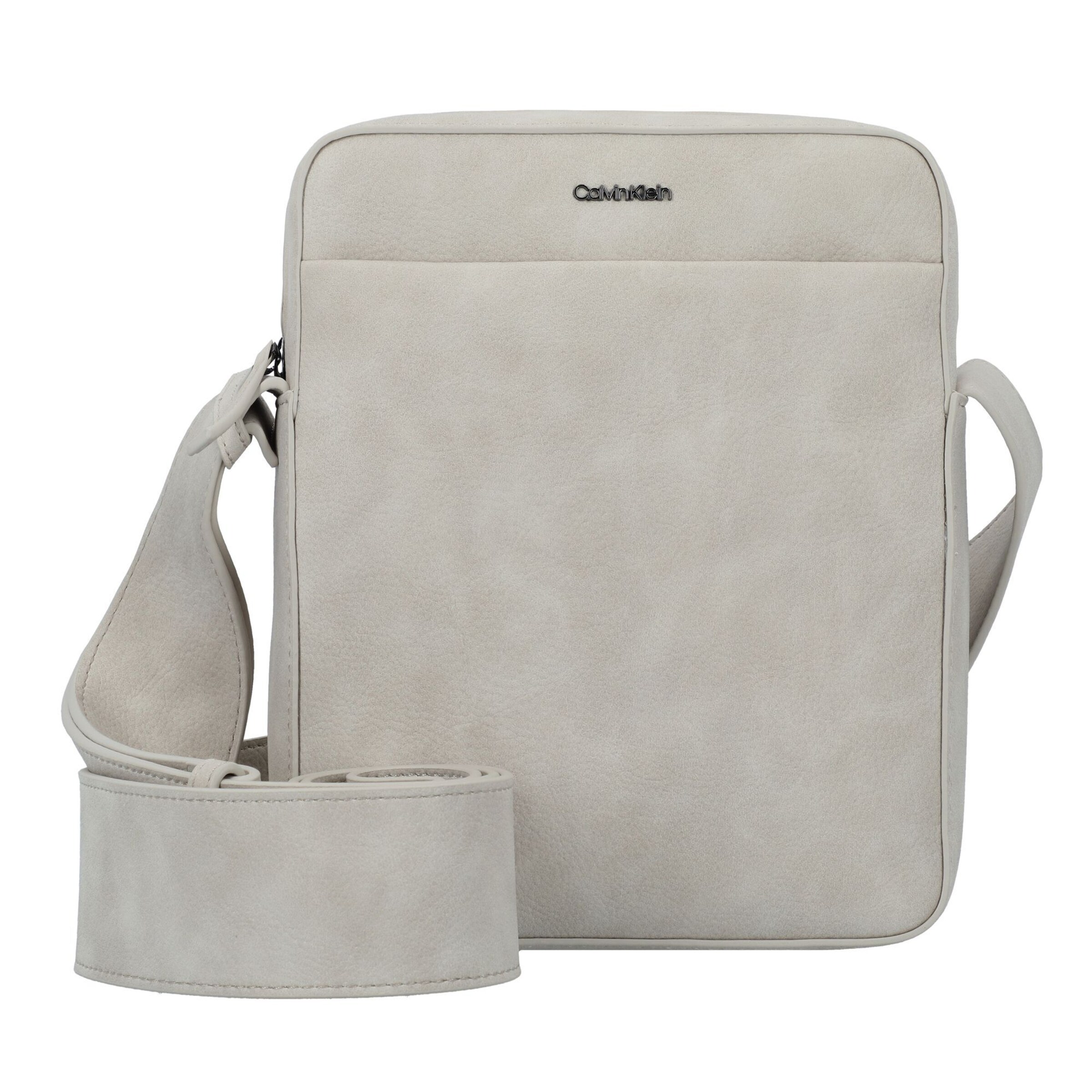 Calvin Klein Crossbody Bag in Beige: front