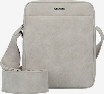Calvin Klein Crossbody Bag in Beige: front