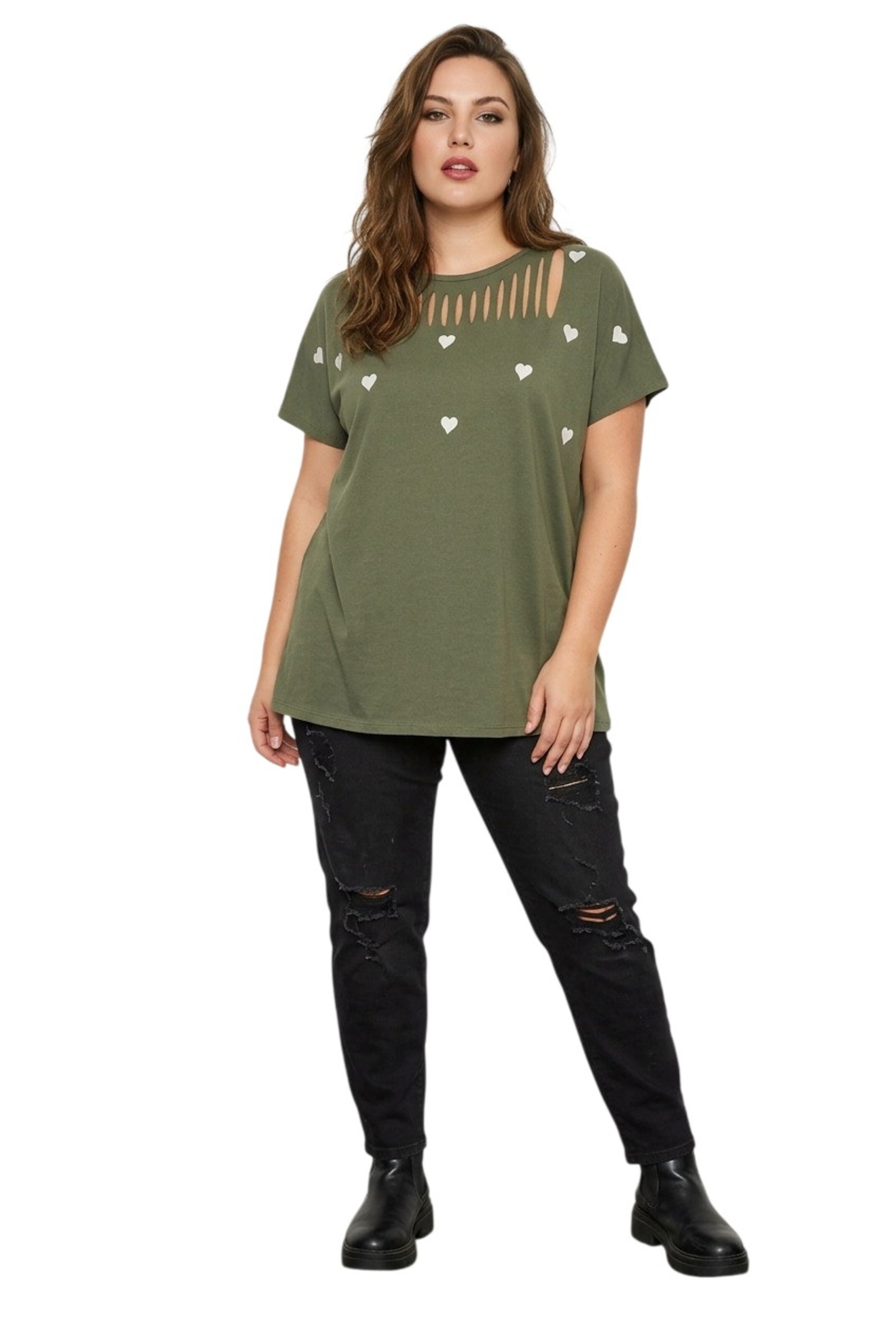 Stil Diva T-Shirt in Grün