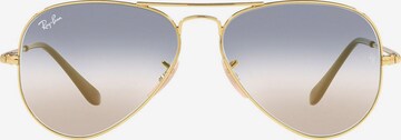 Lunettes de soleil Ray-Ban en or