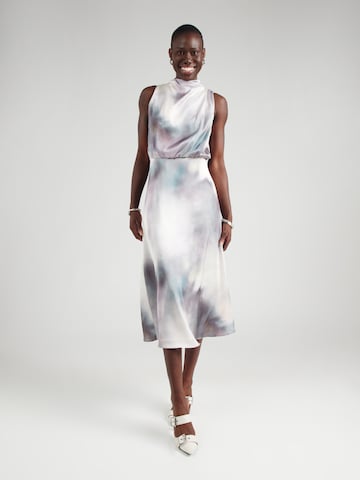 SWING Dress in Grey: front