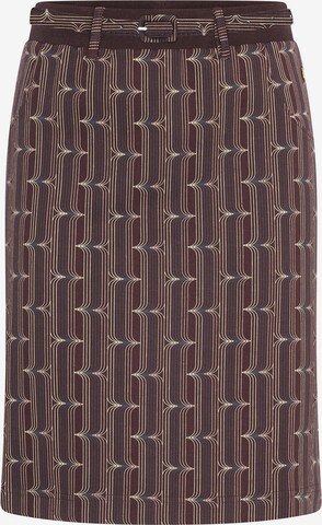 4funkyflavours Skirt 'Real Love' in Brown: front