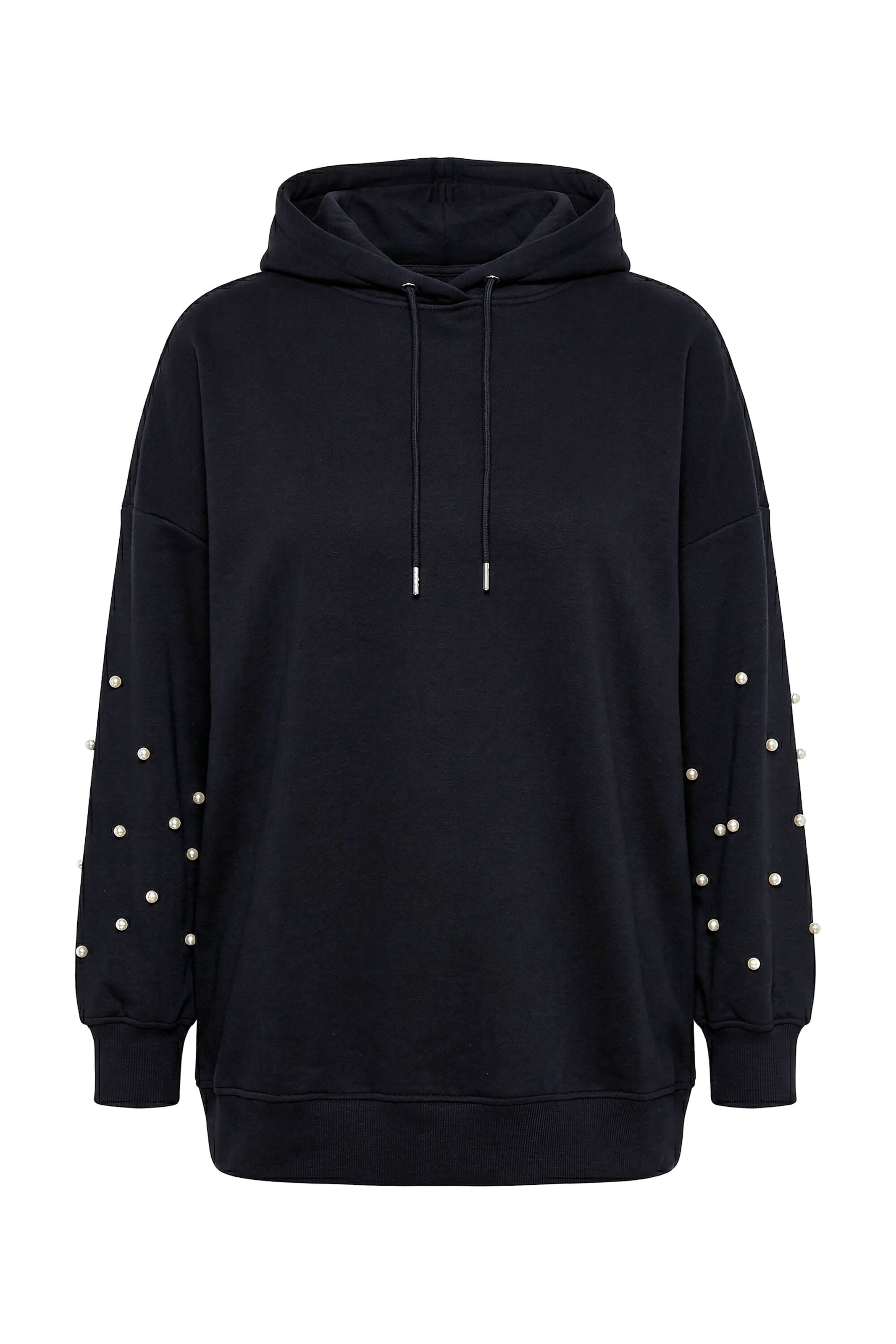 Studio Untold Sweatshirt in Schwarz: Vorderseite