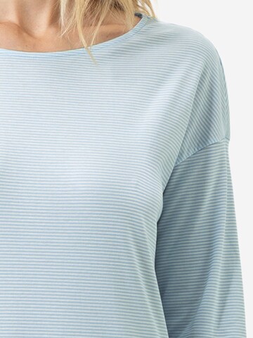 Mey Nachthemd 'Simple Stripes' in Blau