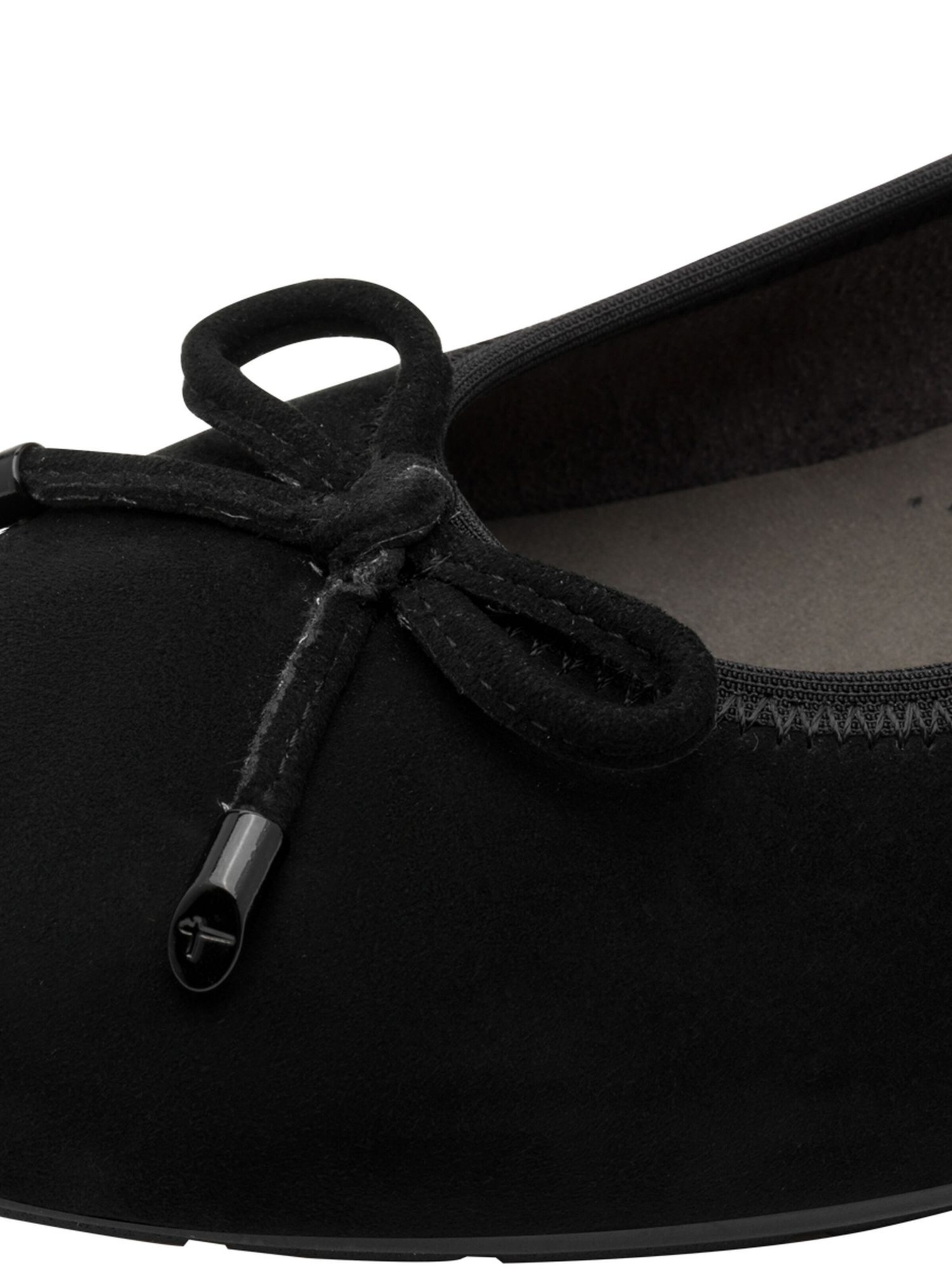 Tamaris Ballerina in Schwarz