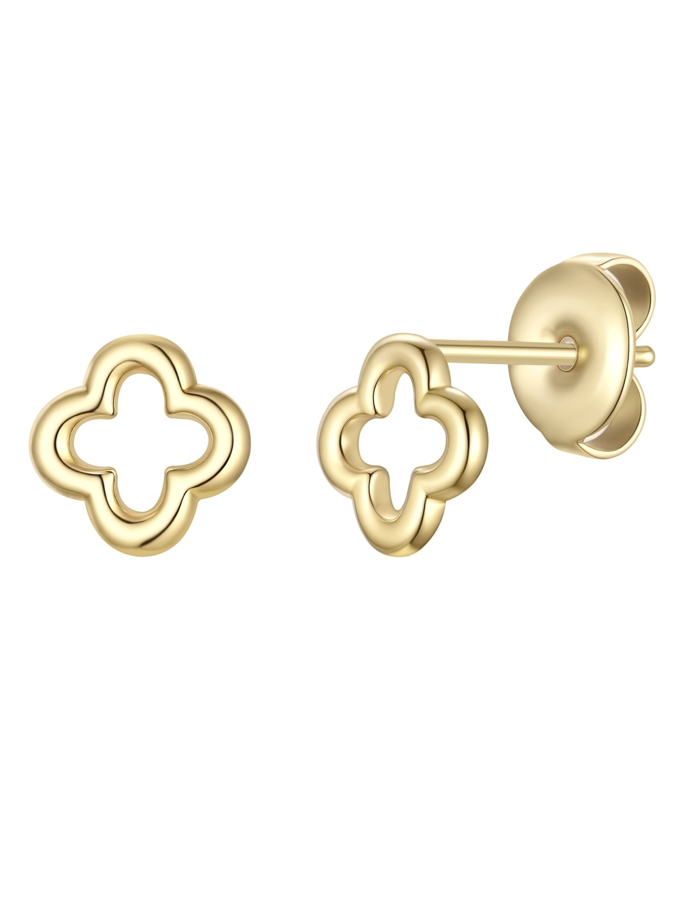 Glanzstücke München - Pendientes en oro: frente