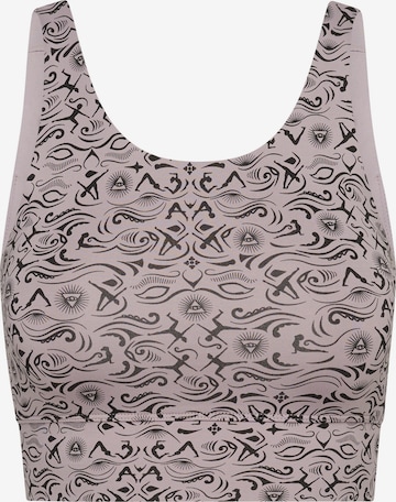 Hey Honey Sports bra 'Bustier' in Pink: front