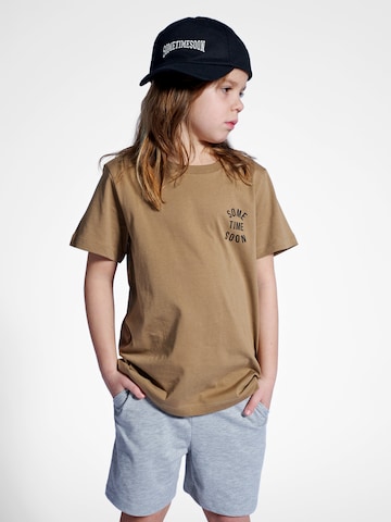 SOMETIME SOON Shirt 'Revolution' in Brown: front