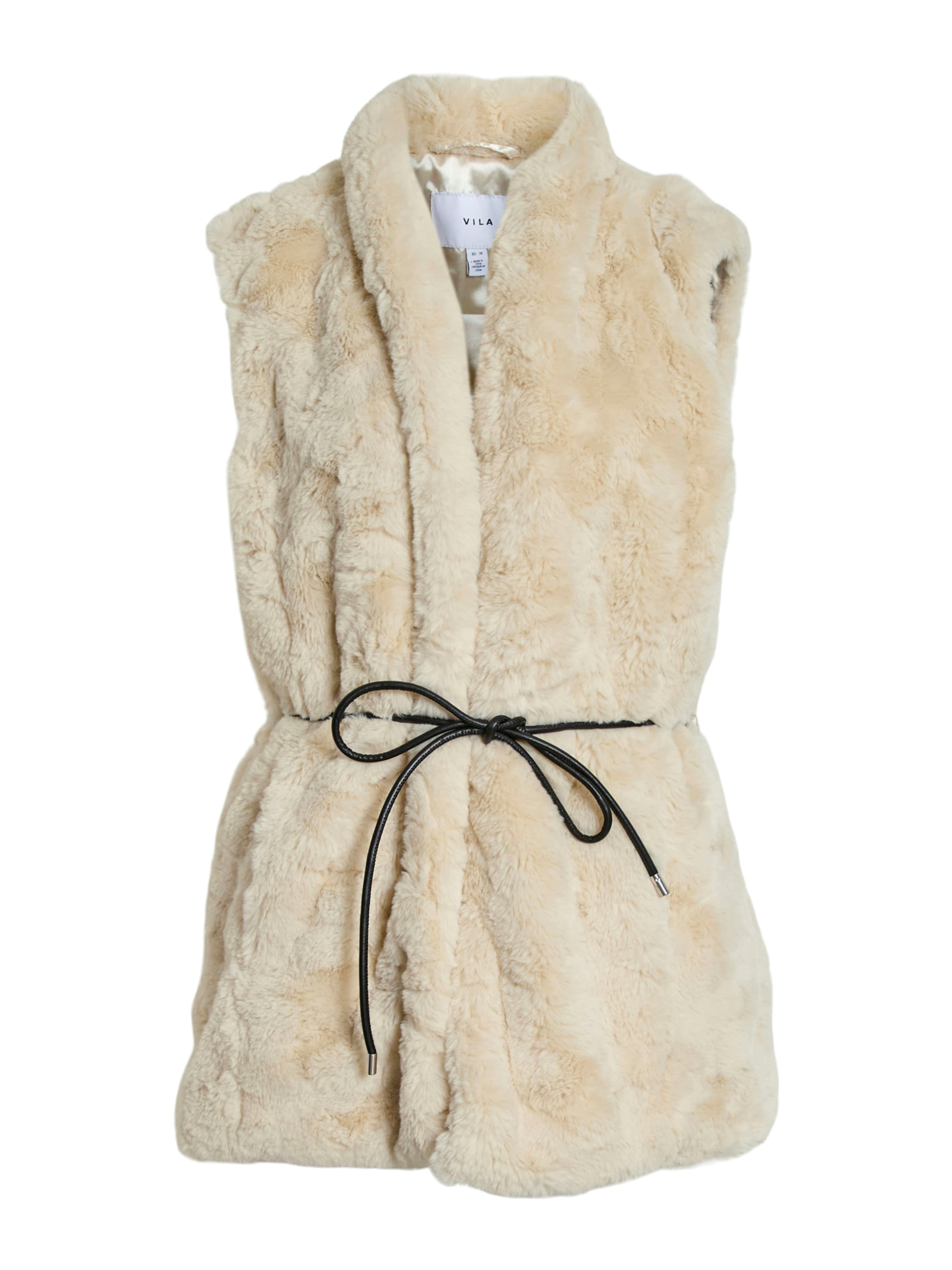 VILA Bodywarmer 'VIDORTE' in Beige: voorkant