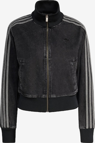 ADIDAS ORIGINALS Välikausitakki 'Firebird' värissä musta: etupuoli