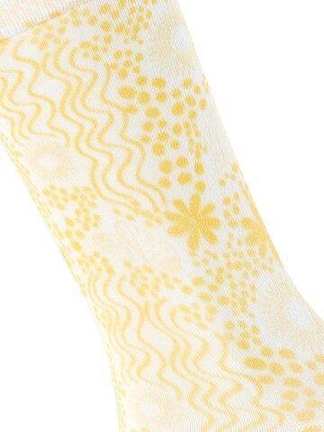 BURLINGTON Socken 'Underwater'‌‌‌‌‌‌‌ in Weiß