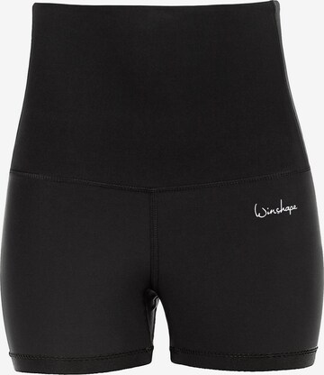 Winshape Skinny Sportbroek 'HWL502' in Zwart: voorkant