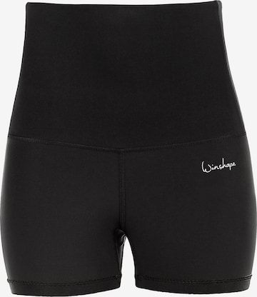 Skinny Pantaloni sportivi 'HWL502' di Winshape in nero: frontale