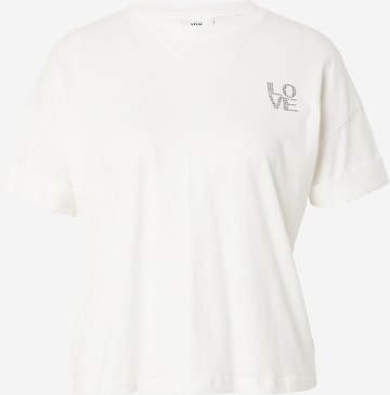 T-shirt 'LEE' JDY en blanc : devant