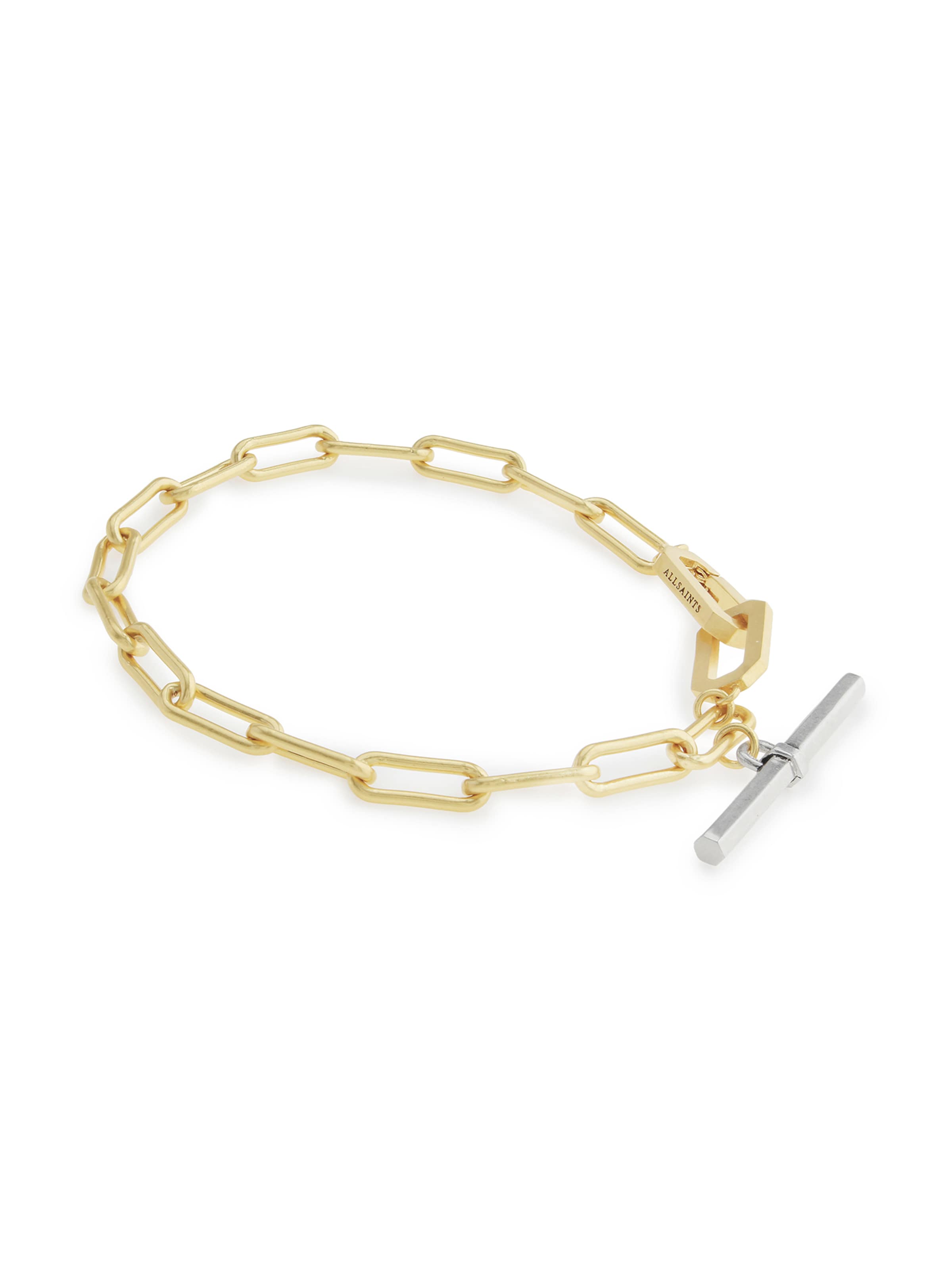 Bracelet 'Bronte T-Bar' AllSaints en or