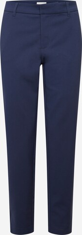 PULZ Jeans Slimfit Chinohose in Blau: predná strana