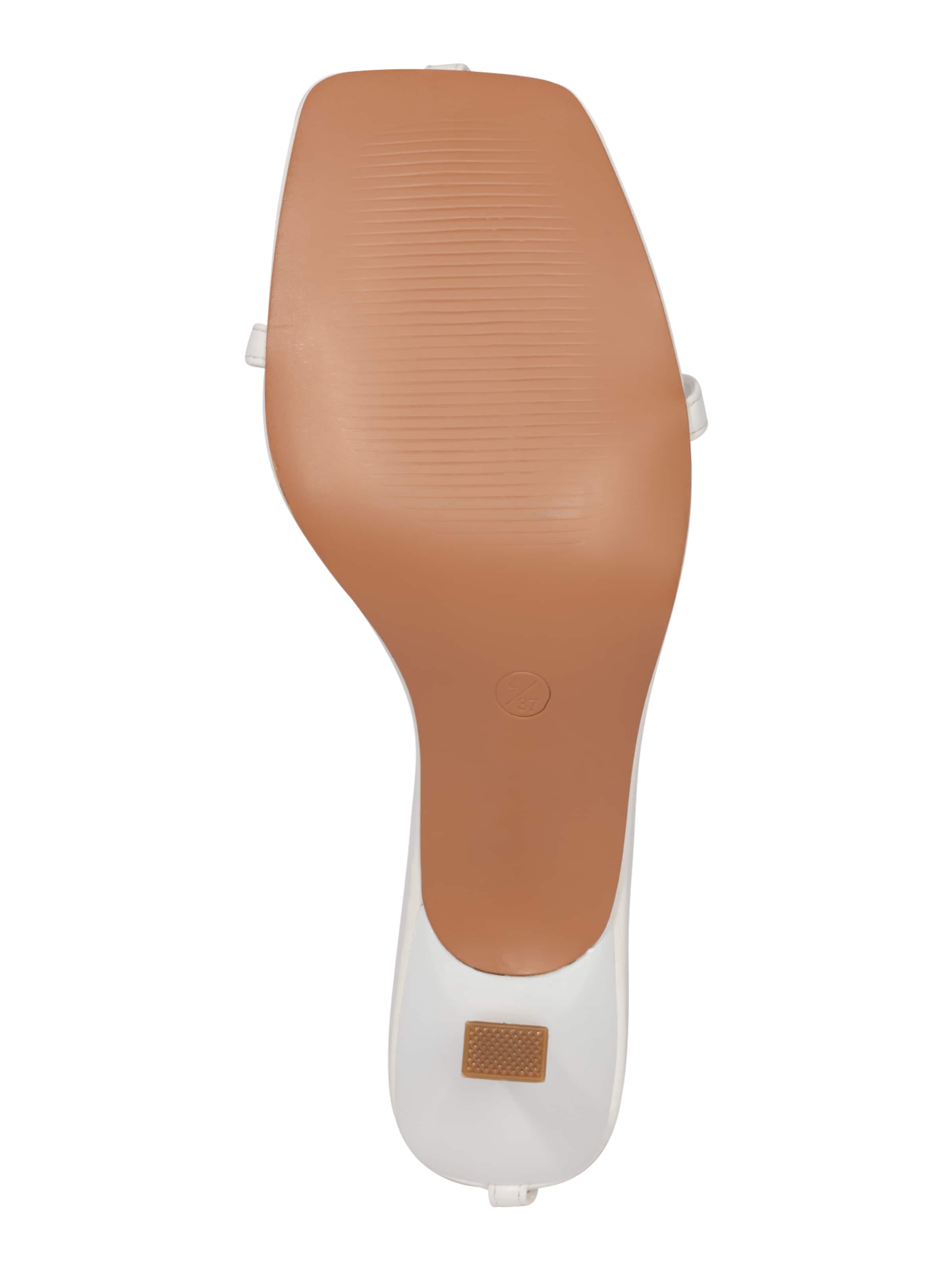 Warehouse T-bar sandals in White