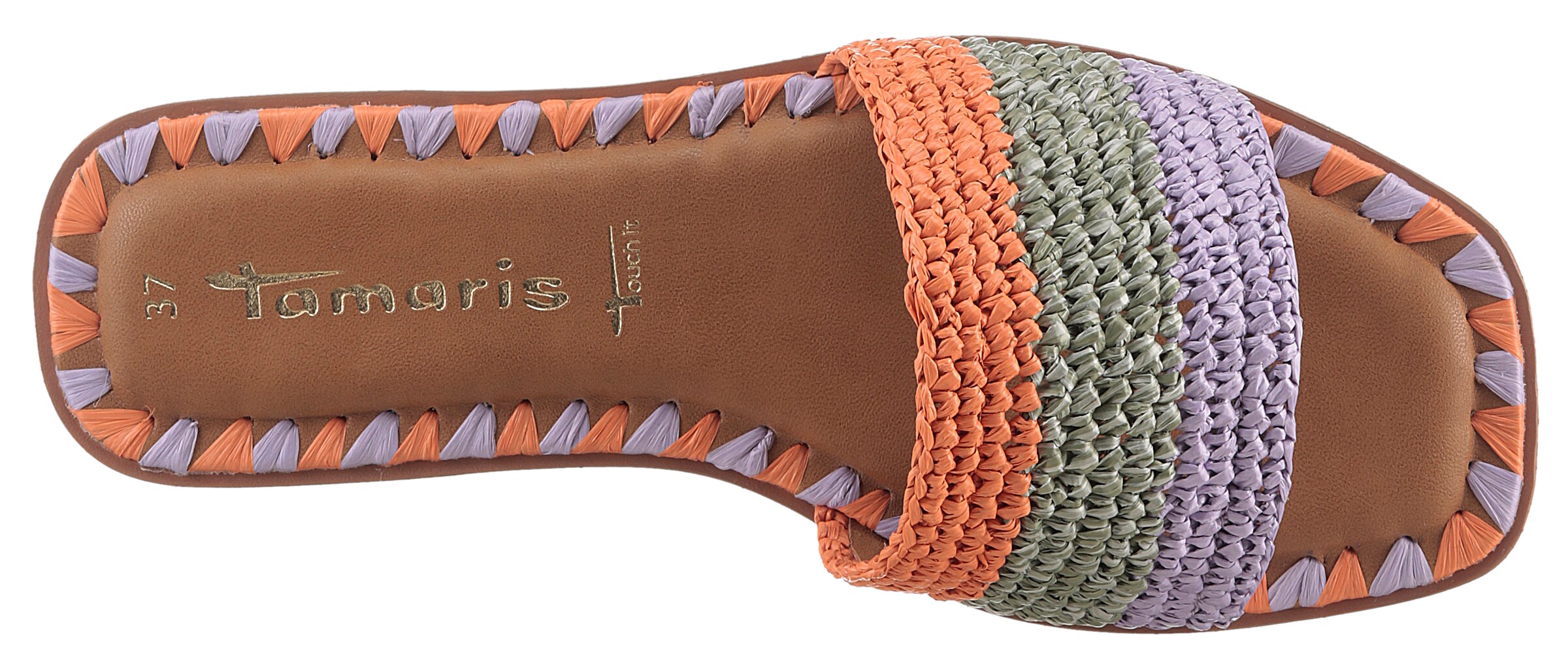 Tamaris Mules in Mixed colors