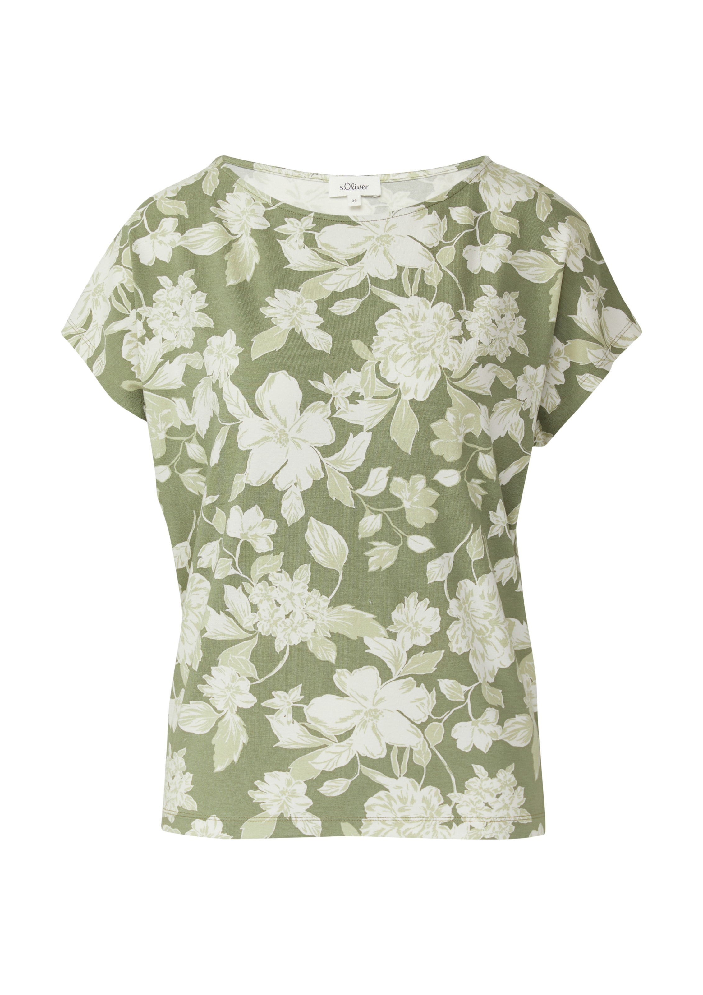 s.Oliver T-Shirt in Grün: Vorderseite