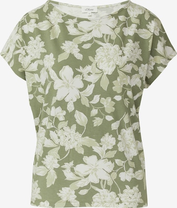 s.Oliver T-Shirt in Grün: Vorderseite