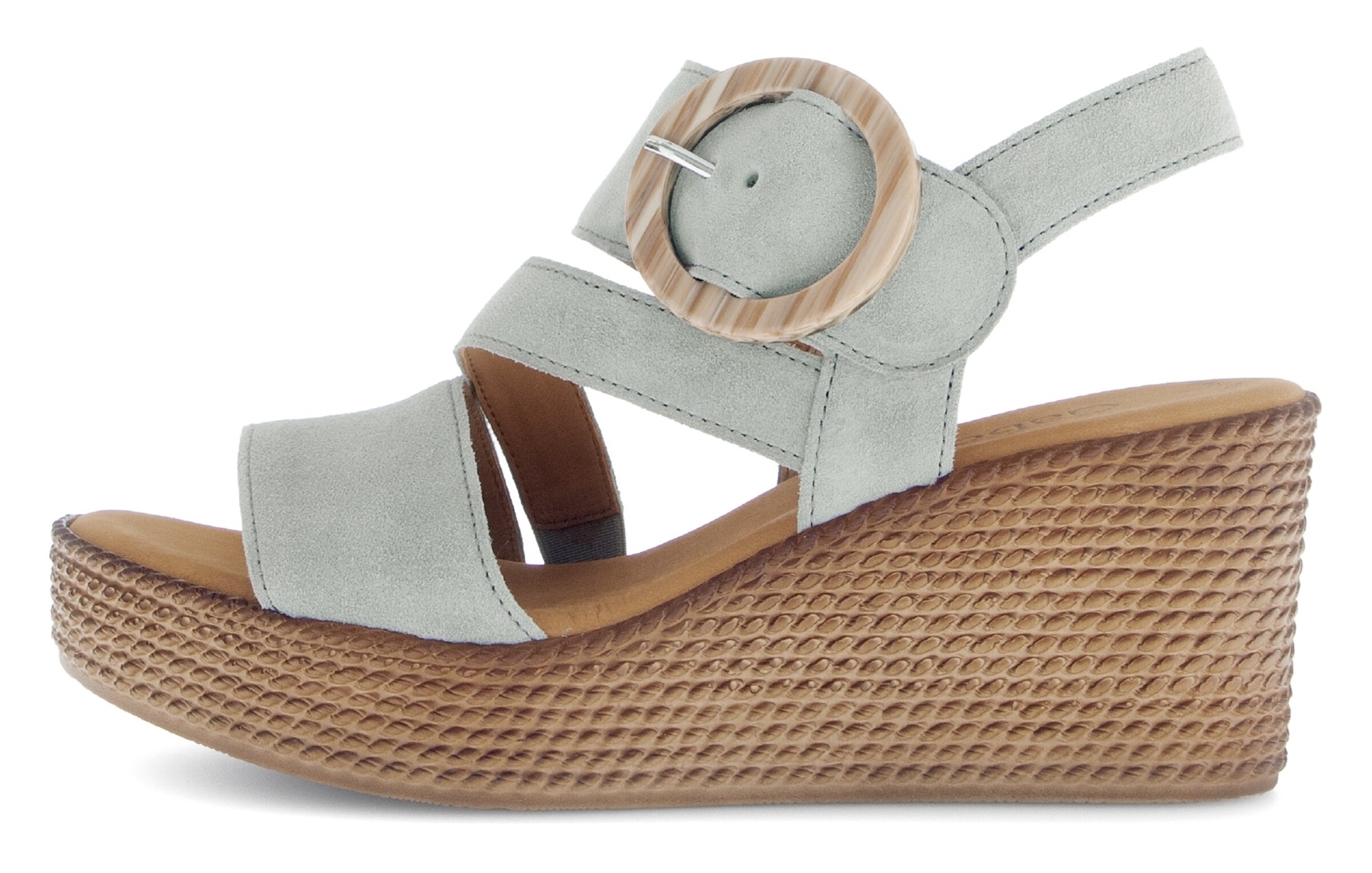 GABOR Strap Sandals in Green