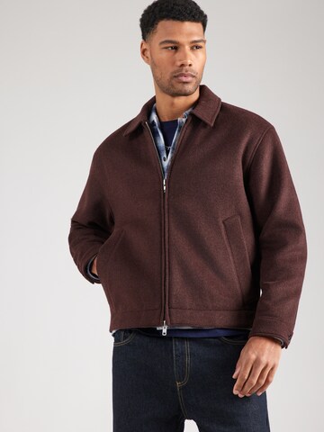 Abercrombie & Fitch Átmeneti dzseki - barna: elől