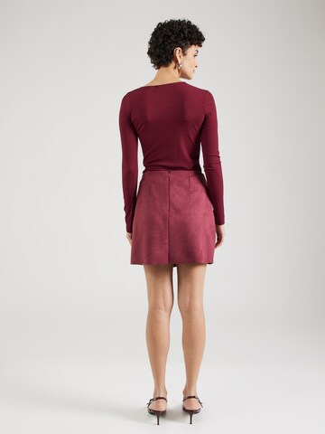 Jupe 'Thekla' ABOUT YOU en rouge