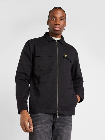 Lyle & Scott Jacke in Schwarz: Vorderseite