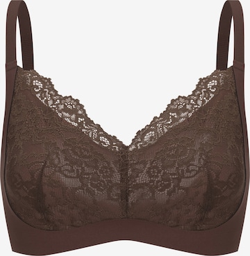 Reggiseno di cfab (formerly creamy fabrics) in marrone: frontale