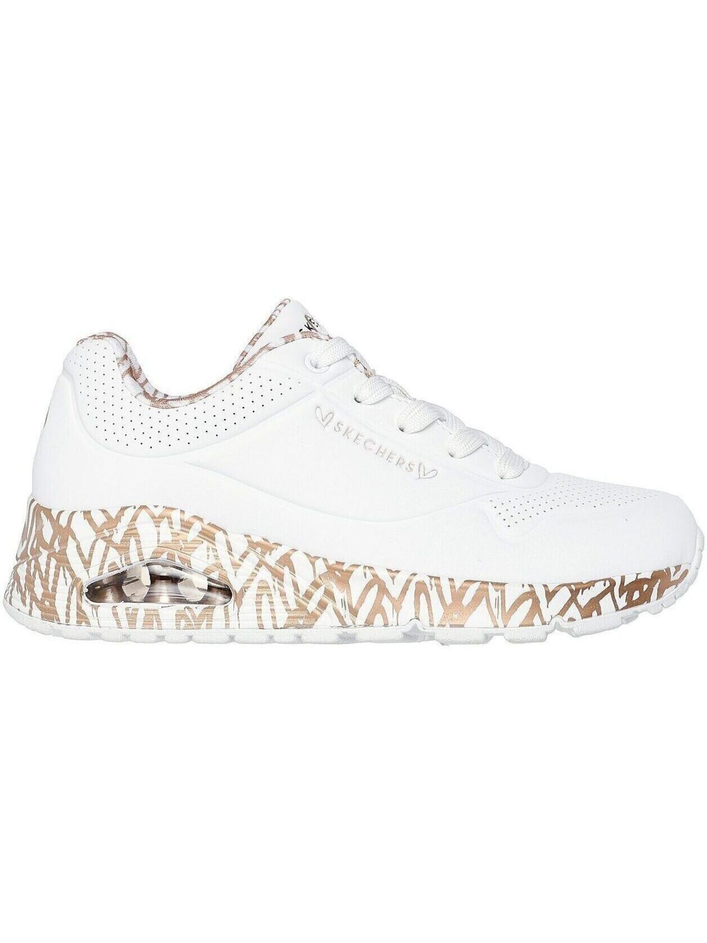 Scarpa sportiva 'Skechers Uno - Loving Love' di SKECHERS in bianco: frontale