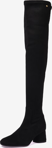 BALDININI Overknees in Black: front