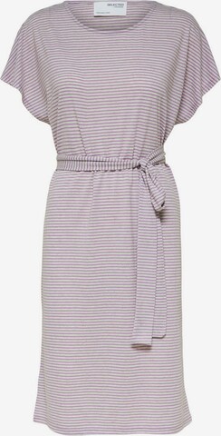 Selected Femme Curve Dress 'CURVE' in Purple: front