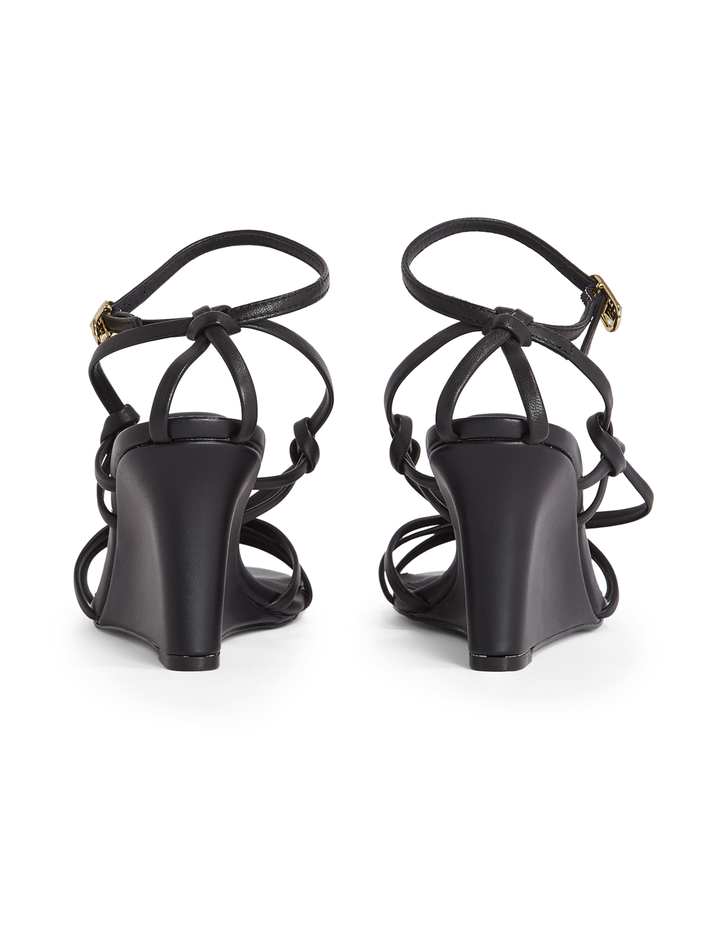 Sandales à lanières TOMMY HILFIGER en noir