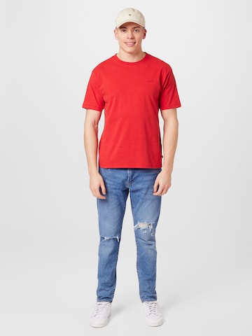 T-Shirt 'RED TAB' LEVI'S ® en rouge