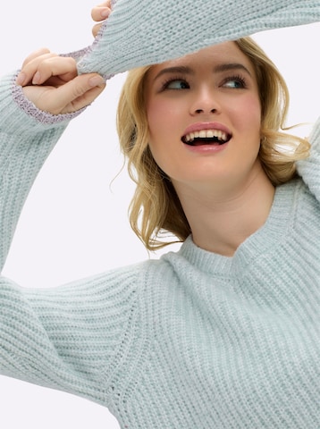 SHEEGO Pullover in Grün