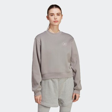 ADIDAS BY STELLA MCCARTNEY Sportief sweatshirt in Grijs: voorkant