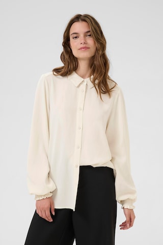 CULTURE Bluse 'Chynette' i beige: forside