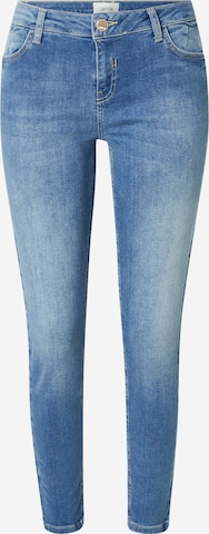 Cartoon Skinny Jeans in Blauw: voorkant