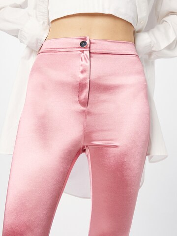 The Frolic Skinny Spodnie 'MARCELLA' w kolorze różowy