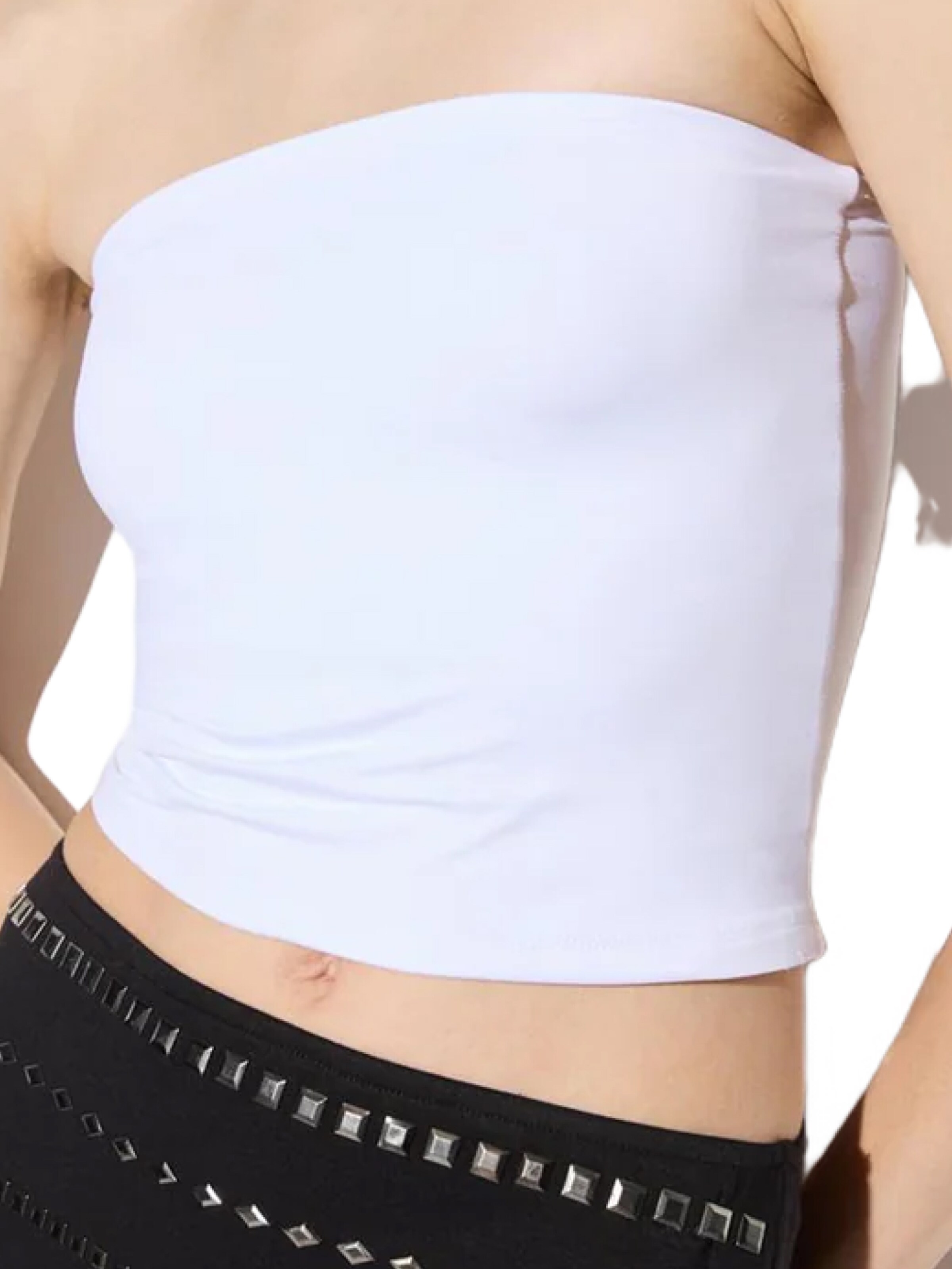 No Matter What Top 'Ernte' in Weiß