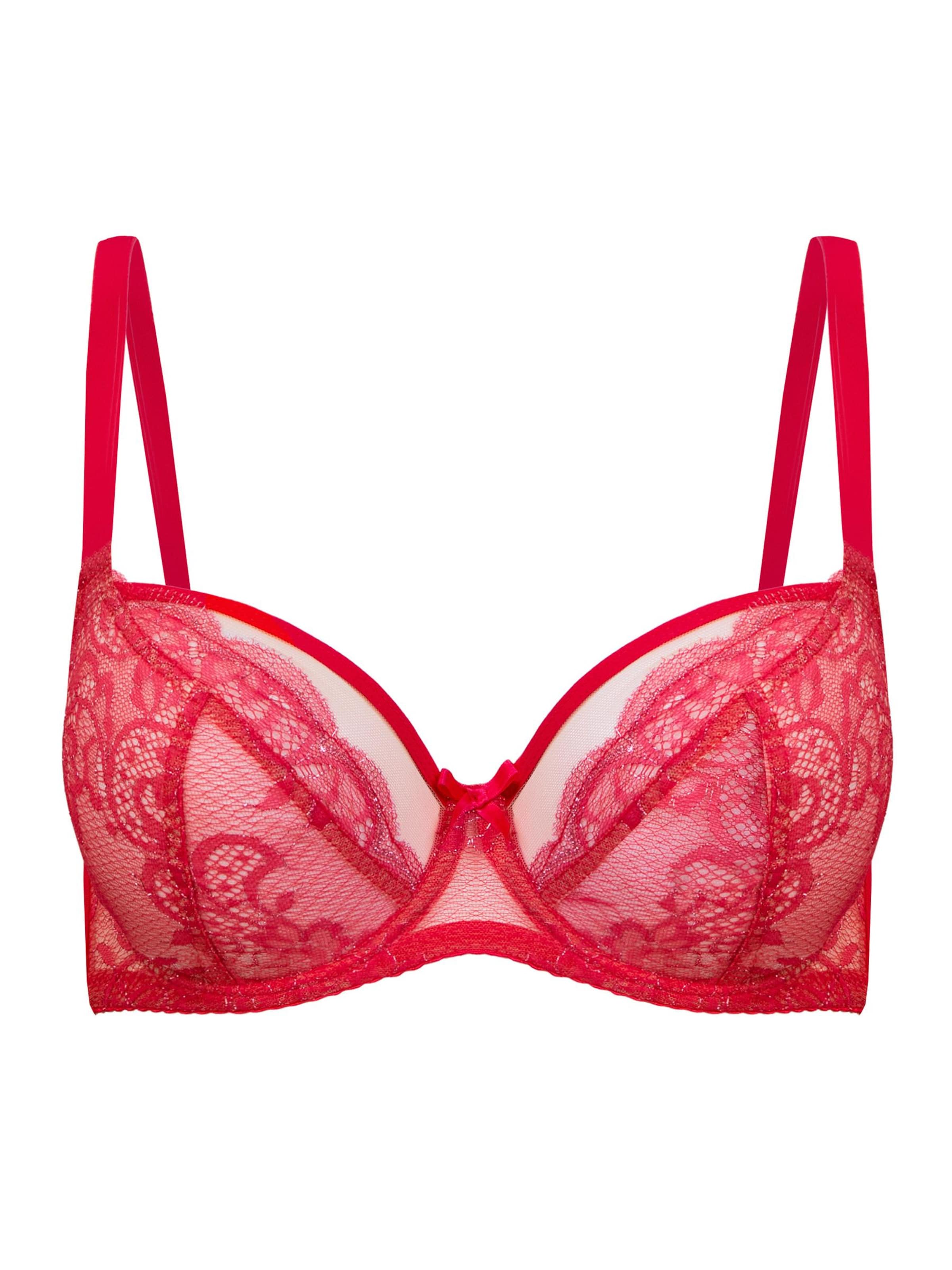 Vivisence T-shirt Bra '1044' in Red