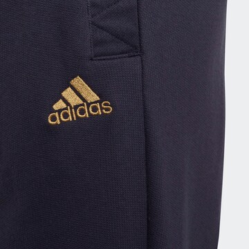 ADIDAS SPORTSWEAR Štandardný strih Športové nohavice - Modrá