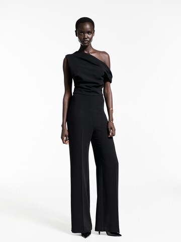 Combinaison 'Yhey' MANGO en noir : devant